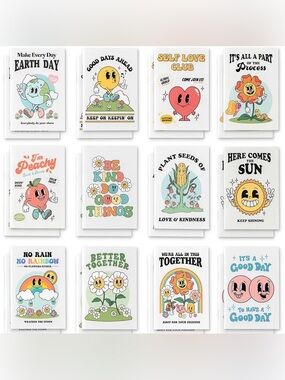 Positive Vibe GROOVY  Mini Notebooks - Pick Which you want